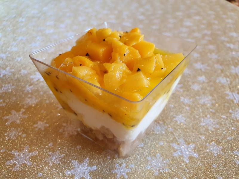 Dessert pour les fêtes de fin d'année à emporter