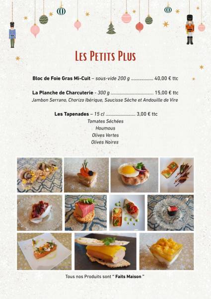 Carte Traiteur Fêtes de fin d'année 2025