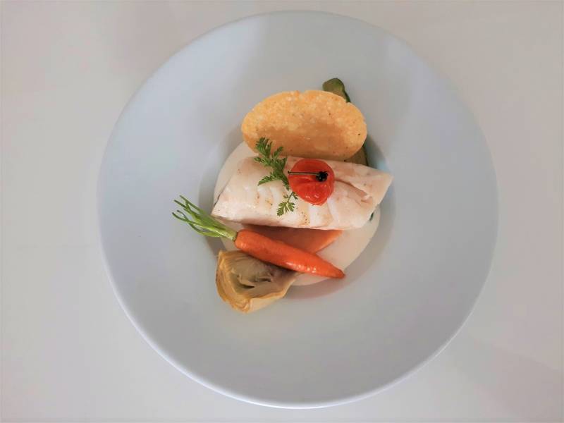 Plat à emporter pour menu de Saint Valentin à Audenge